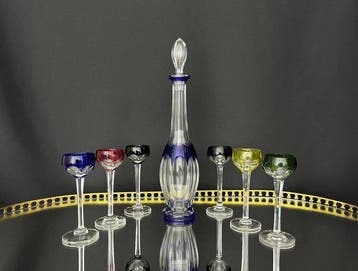 Saint Louis - Drankservies (7) - Kristal