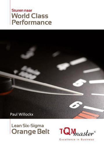 Lean Six-Sigma Orange Belt - Paul Willockx 9789461071118, Verzenden, Gelezen, Paul Willockx