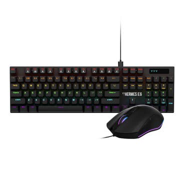 RGB Gaming Mechanisch Toetsenbord, Muis Set - Desktop Com..., Ophalen of Verzenden, Nieuw