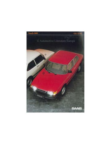 1984 SAAB 900 GLi 2-D BROCHURE ZWEEDS, Boeken, Nieuw, Author
