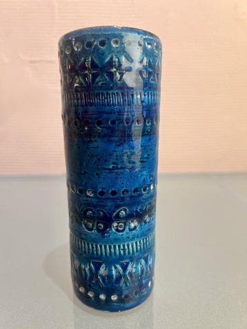 Bitossi - Aldo Londi - Vaas - Rimini Blu - Keramiek, Glazuur