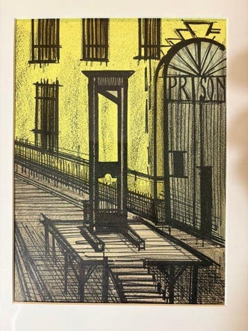 Bernard Buffet (1928-1999), after - Prison