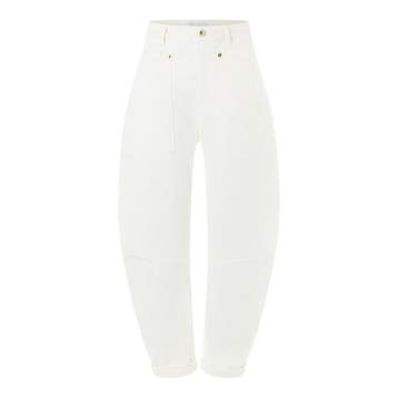 MAC • off-white Baggy jeans • 36, Kleding | Dames, Spijkerbroeken en Jeans, MAC, Verzenden, Nieuw, Wit