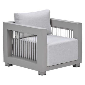 Garden Impressions Berthill loungestoel - taupe, Verzenden, Nieuw