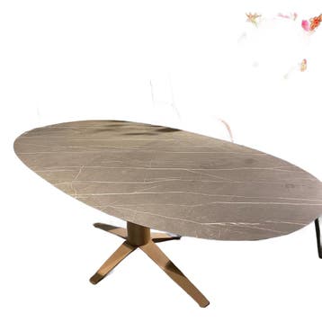 bert plantagie Eettafel Carve - Ongebruikt, Kunststof, 100 tot 150 cm, Ophalen of Verzenden, Zo goed als nieuw
