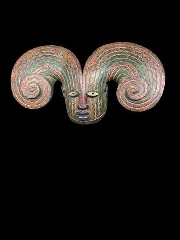 Gelede-masker - Yoruba (Zonder minimumprijs)