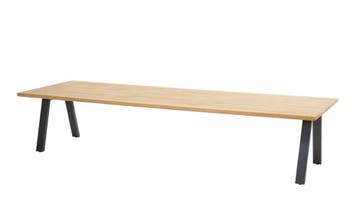 Taste by 4 Seasons Ambassador low tuintafel met teak blad, Ophalen of Verzenden, Nieuw
