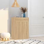 vidaXL Schoenenkast 60x35x84 cm bewerkt hout sonoma, Verzenden, Nieuw