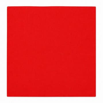 Bandana Zakdoek 55x55cm – Effen – Rood, Nieuw