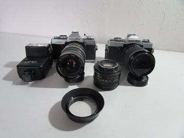 Minolta XG1; XG2 /Rokkor 1 : 1.4 Single lens reflex camera, Audio, Tv en Foto, Fotocamera's Analoog, Nieuw