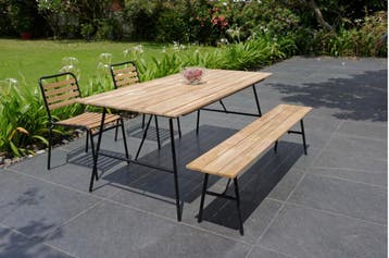 Picknickbank - Vernon  - Aluminium - Acacia - The Outsider, Verzenden, Nieuw