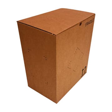 Vouwdoos 295x200x362 mm enkelgolf karton bruin fefco 0701, Zakelijke goederen, Partijgoederen en Retail | Verpakking en Verzending