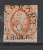 Postzegel Ned 1852 Nr.3 gebruikt zie omschrijving (1412), Verzenden, Gestempeld