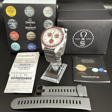 Omega x Swatch - MoonSwatch - Mission to Pluto - Zonder, Nieuw
