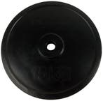 Tunturi Rubber Plate 15.0kg - Single, Verzenden, Nieuw, Halterschijven