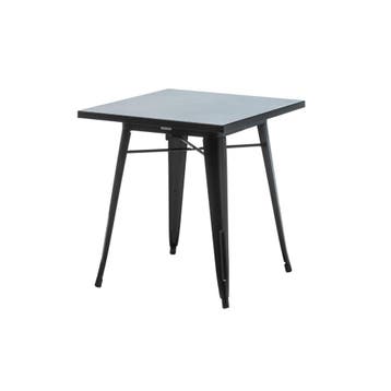 Industriële Horeca Eettafel 70x70 cm – Stalen Bistro Tafe, Verzenden, Nieuw in verpakking