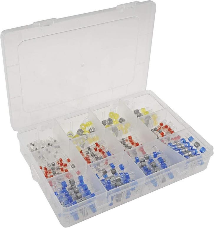 Soldeer krimpverbinders assortiment, 200 delig, Doe-het-zelf en Verbouw, Overige Doe-het-zelf en Verbouw, Ophalen of Verzenden