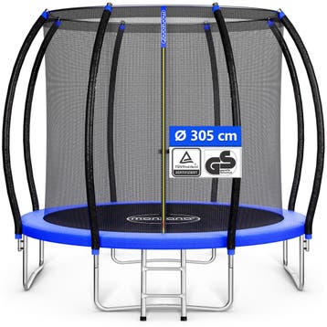 Trampoline 305 cm Veiligheidsnet TÜV GS Gecertificeerd, Verzenden, Nieuw