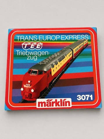 Märklin H0 - 3071 - Treinstel (1) - Trans Europ Express /, Nieuw