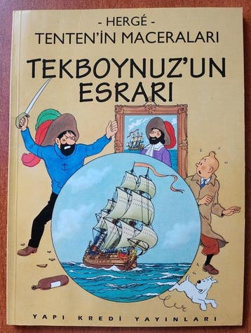 Tintin 11 - Le Secret de la Licorne - Turkish Edition -, Boeken, Nieuw
