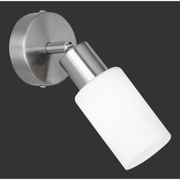 LED Wandspot - Trion Smast - E14 Fitting - Rond - Mat Nikkel, Ophalen of Verzenden, Nieuw, Metaal, Overige fittingen