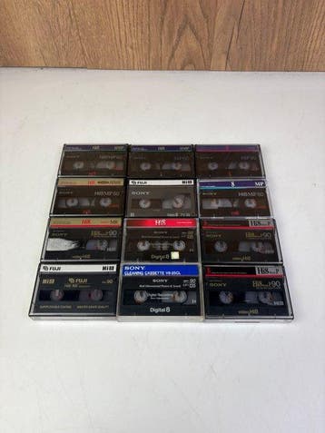 Sony Video 8 Tapes (12x) Sony