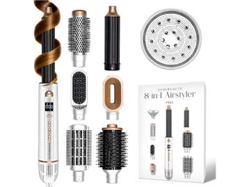 Sansbeauté® 8-in-1 Airstyler - Multistyler - 110.000 RPM, Verzenden, Nieuw