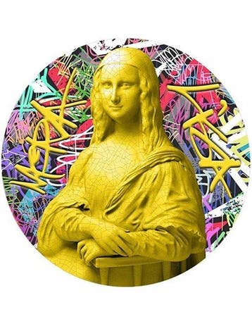 Niue. 5 Dollars 2023 Mona Lisa - Pop Art, 2 Oz (.999)