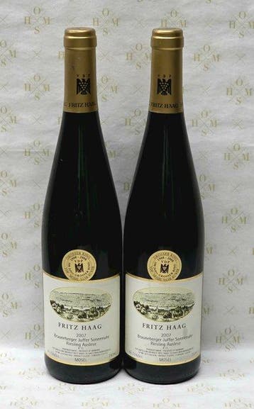 2007 Fritz Haag, GK-Fuder #15-VDP auctioned 2008,, Nieuw