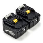 Startset: 2x Makita BL1430B / 14.4V LXT, 123accu huismerk, Verzenden, Nieuw