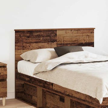 vidaXL Hoofdbord Oud Hout Bewerkt hout, Verzenden, Nieuw, Bruin, Hout