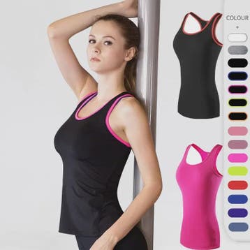Dames Yoga & Sporttop: Sneldrogend, Mouwloos Tanktop voor Fi, Verzenden, Nieuw