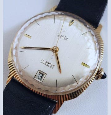 ZoMe Art Deco Fluted Case - Zonder minimumprijs - Heren -, Nieuw