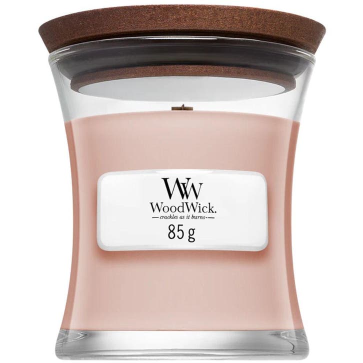 WoodWick Vanilla & Sea Salt Mini Candle - 85gr, Sieraden, Tassen en Uiterlijk, Uiterlijk | Haarverzorging, Overige typen, Nieuw