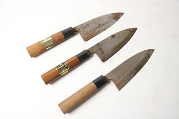 Keukenmes - Deba bch - Staal - Japan - Mes KATANA Deba