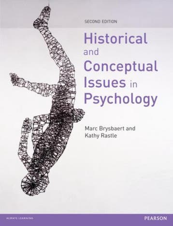 Historical and conceptual issues in psychology 9780273743675, Verzenden, Gelezen, Marc Brysbaert