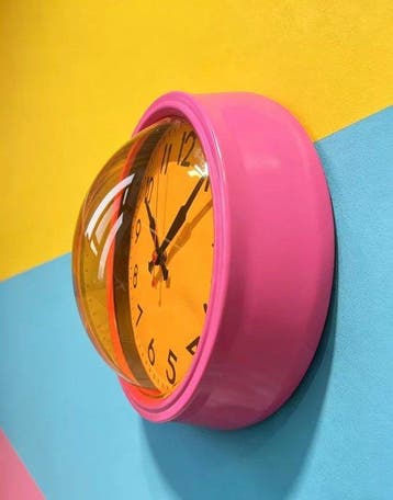 Wandklok - IKEA - Staal - 2000-2010