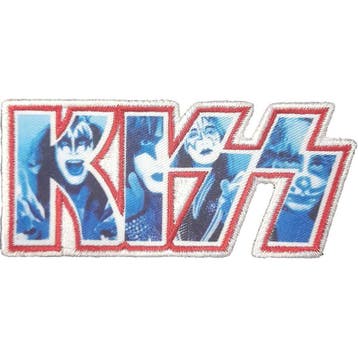KISS - Infill Logo - patch officiële merchandise, Ophalen of Verzenden, Nieuw, Kleding