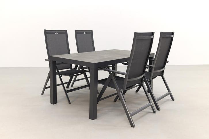 Hartman Napoli/President verstelbare tuinset, Tuin en Terras, Tuinsets en Loungesets, Tuinset, Nieuw, Overige materialen, Verzenden