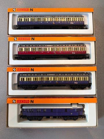 Arnold Rapido N - 3395, 3396, 3302 - Modeltrein, Nieuw