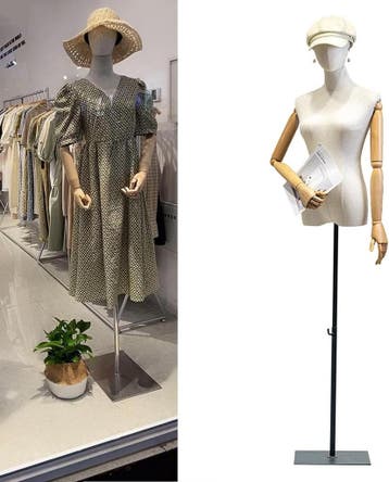 Etalagepop Dames - Houten Armen | Retourdeal 52% Korting, Ophalen of Verzenden