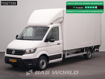 Volkswagen Crafter 140pk Automaat Laadklep Zijdeur Bakwagen, Automaat, Stof, Gebruikt, Euro 6