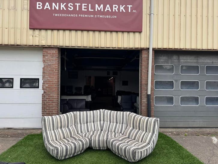 Chateau Dax Silhouette modulaire banken/fauteuils stof, Huis en Inrichting, Banken | Bankstellen, Hoekbank, Zo goed als nieuw