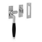 Raamsluiting Deco, verstevigd, mat nikkel, links - voor d..., Ophalen of Verzenden, Nieuw, Koper of Messing, Schuif of Grendel