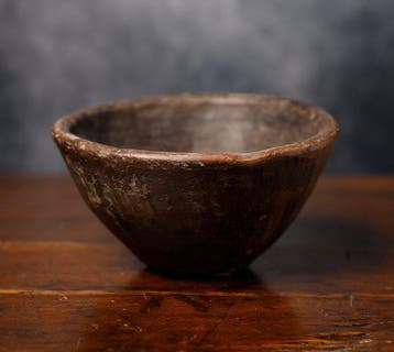 Oude Egypte, gepolijste terracotta kom - 10 cm