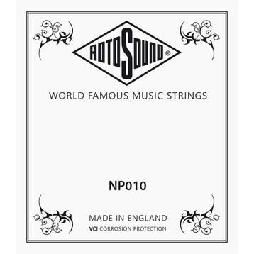 Rotosound NP010 .010 snaar for elektrisch/acoustic guitar,, Ophalen of Verzenden, Nieuw