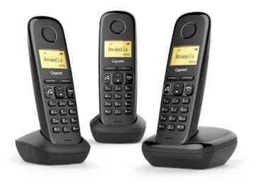 Gigaset A270 - DECT-telefoon - 3 handsets - 80 contacten (3, Verzenden, Zo goed als nieuw