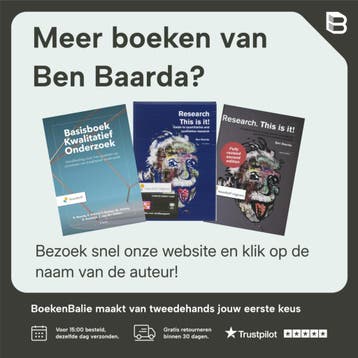 Basisboek statistiek met SPSS - Ben Baarda 9789001834371, Verzenden, Gelezen, Ben Baarda