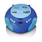 LENCO Portable radio CD player BT and mic Boombox Blauw •, Verzenden, Zo goed als nieuw