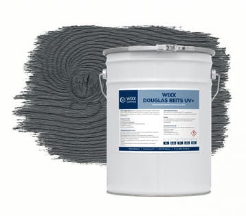 Wixx Douglasbeits UV+ Antraciet 2.5L, Minder dan 5 liter, Verzenden, Nieuw, Beits